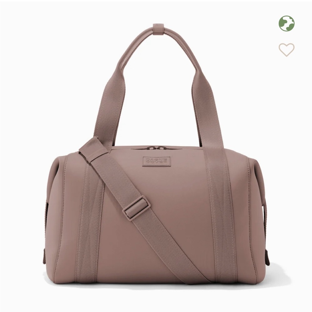EUC Dagne Dover Landon Neoprene Carryall Bag - Large in Dune